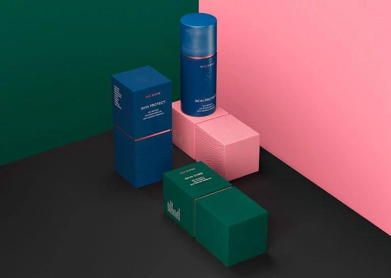 海洋塑料垃圾被循環利用做化妝品包裝容器