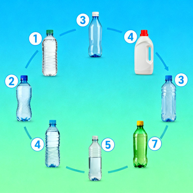 常用塑料瓶知識(shí)大匯總：看懂材質(zhì)、用對(duì)方法、做好回收